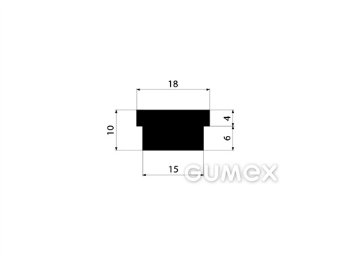 GUMMIPROFILE T-FORM - EPDM